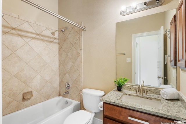 27711 Woodway Bnd, Boerne, TX 78006 - full bathroom featuring vanity and tub / shower combination