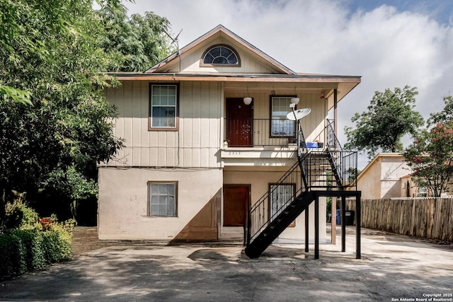 2313 Fresno, San Antonio, TX 78201 - view of front of home featuring stairway and a porch