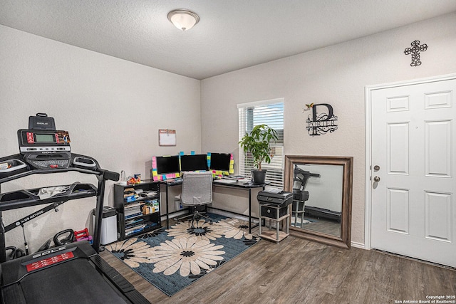 7129 Pisces, Converse, TX 78109 - home office featuring wood finished floors and baseboards