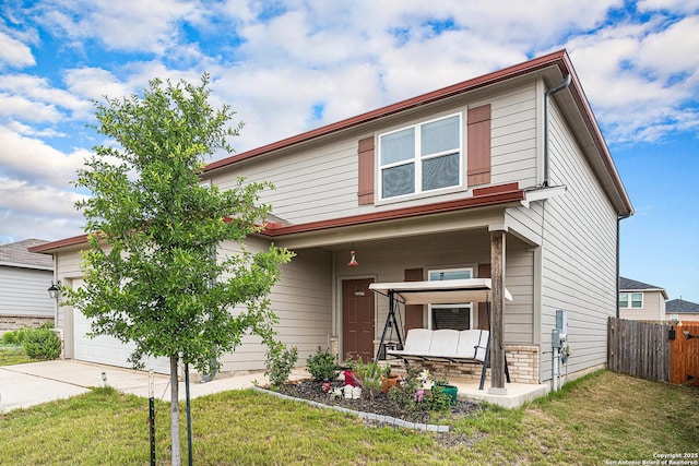 7129 Pisces, Converse, TX 78109 - view of front of home featuring driveway and an attached garage