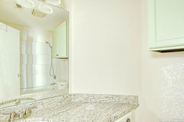 15018 Miss Ellie Dr, San Antonio, TX 78247 - bathroom with vanity and shower / bathtub combination
