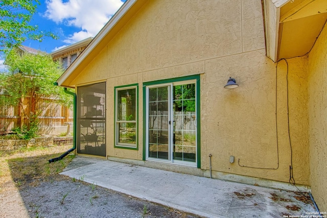 15018 Miss Ellie Dr, San Antonio, TX 78247 - entrance to property featuring stucco siding