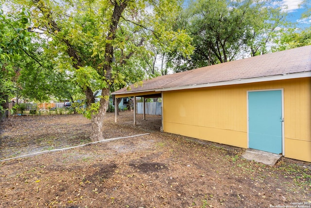 305 Kendalia, San Antonio, TX 78214 - view of yard