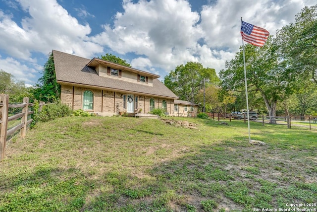 289 Deer Slayer, Seguin, TX 78155 - view of front of home with brick siding