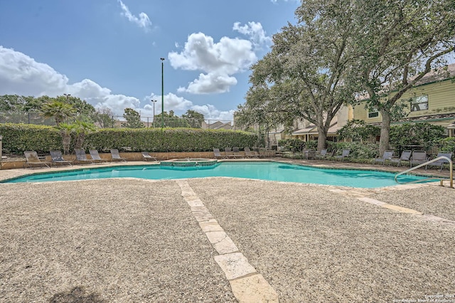 8517 Echo Crk, San Antonio, TX 78240 - community pool featuring a patio area