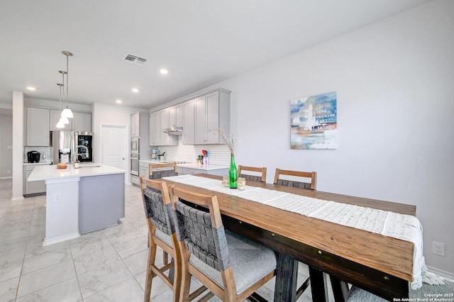 14468 Gecko Lndg, San Antonio, TX 78253 - dining space with recessed lighting