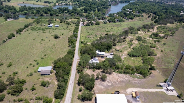 160 E Klein, New Braunfels, TX 78130 - aerial overview of property's location featuring a nearby body of water