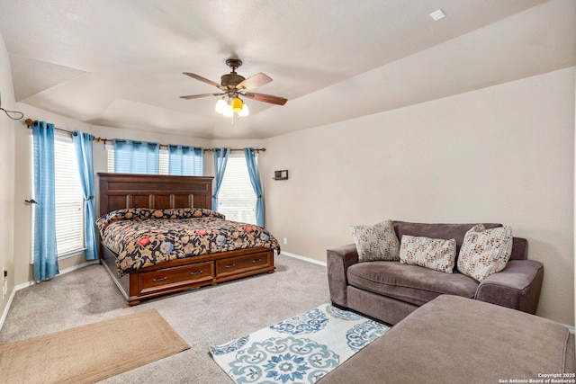 4222 Manitou Bay, San Antonio, TX 78259 - carpeted bedroom featuring baseboards and a ceiling fan