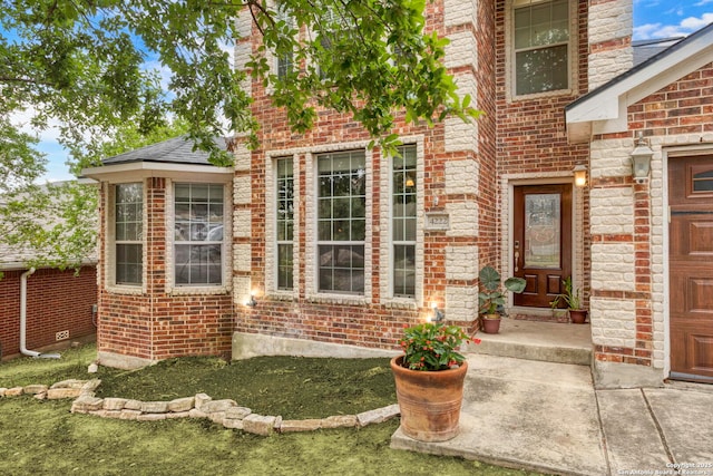 4222 Manitou Bay, San Antonio, TX 78259 - view of exterior entry with brick siding