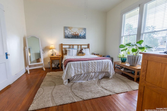 225 W Humphreys, Seguin, TX 78155 - bedroom with wood finished floors and baseboards