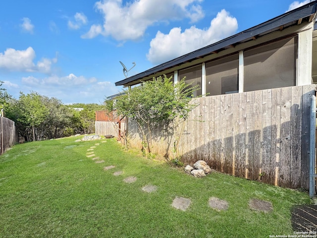 1412 Laurie, Canyon Lake, TX 78133 - view of yard
