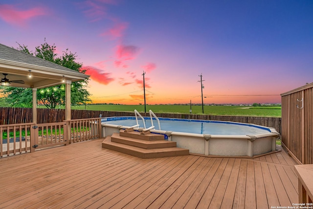 10442 Macarthur, Converse, TX 78109 - view of pool with a wooden deck