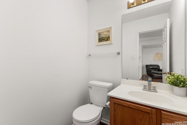 1339 Pecan Sta, San Antonio, TX 78258 - half bathroom with toilet and vanity