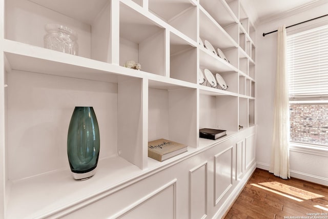 25702 Willard Path, San Antonio, TX 78261 - detailed view of wood finished floors and baseboards