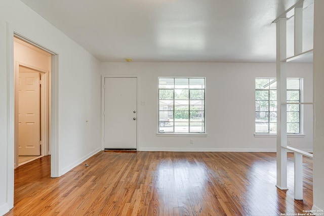 135 Englewood, San Antonio, TX 78213 - foyer featuring light wood finished floors and baseboards