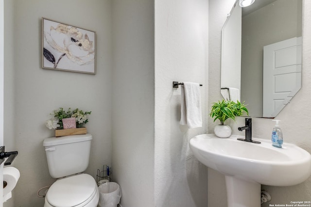 2103 Dalhart, San Antonio, TX 78253 - half bath featuring toilet and a sink