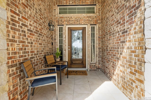 6239 Carriage Cpe, San Antonio, TX 78261 - doorway to property with brick siding