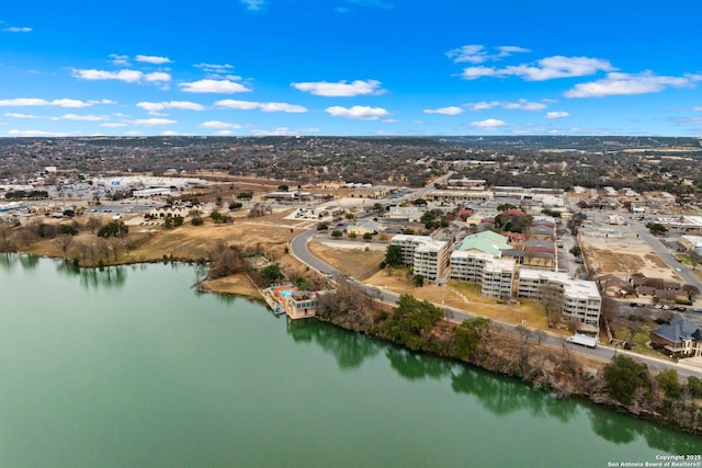 1006 Guadalupe St Unit 1B, Kerrville, TX 78028 - view of property location featuring a nearby body of water