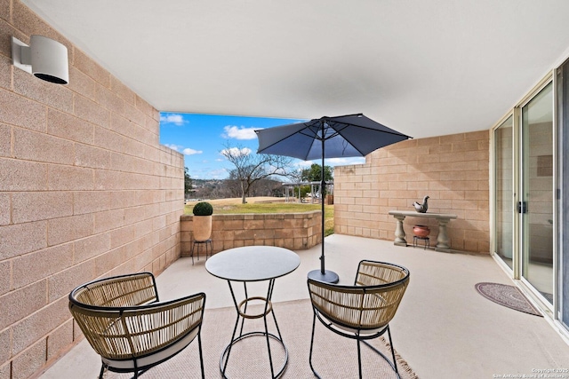 1006 Guadalupe St Unit 1B, Kerrville, TX 78028 - view of patio