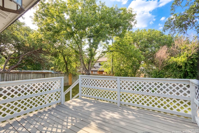 2723 Woodline, San Antonio, TX 78251 - view of deck