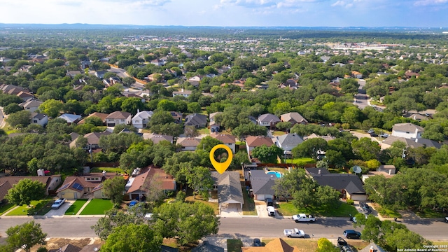 2723 Woodline, San Antonio, TX 78251 - aerial view of residential area