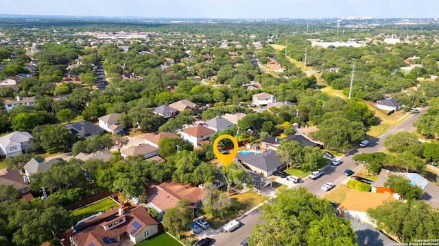 2723 Woodline, San Antonio, TX 78251 - aerial perspective of suburban area