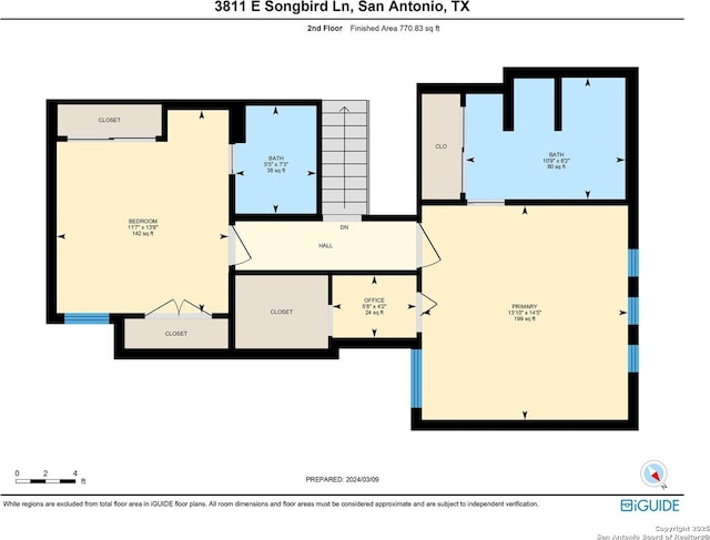 3811 E Songbird Ln, San Antonio, TX 78229 - home floor plan