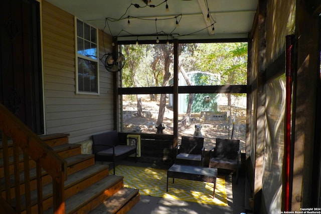 155 Scenic Cir, Lakehills, TX 78063 - view of sunroom