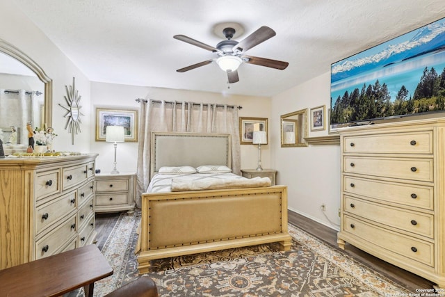 14026 Fairway Oaks, San Antonio, TX 78217 - bedroom featuring wood finished floors and ceiling fan