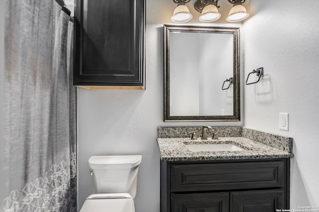 427 Bella Montagna Cir, Austin, TX 78734 - full bathroom featuring vanity and toilet
