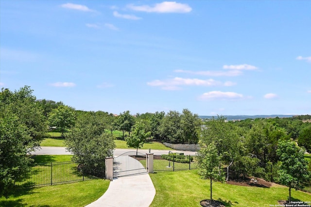427 Bella Montagna Cir, Austin, TX 78734 - view of community with a gate