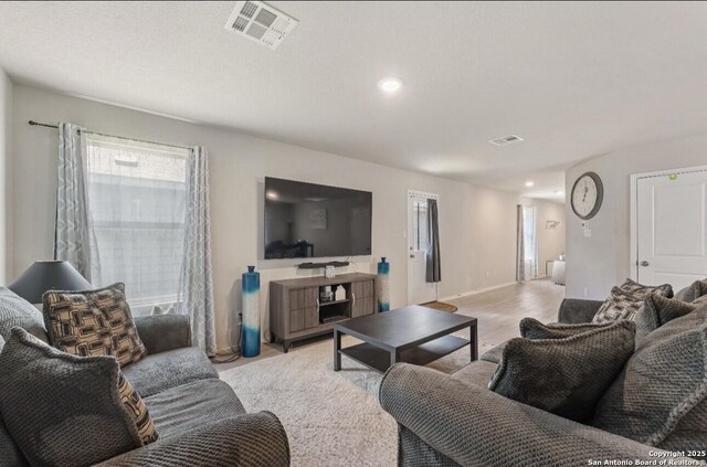 734 Ambush Rdg, San Antonio, TX 78219 - living area with recessed lighting and baseboards