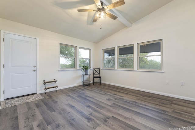 3160 Weil, Marion, TX 78124 - sitting room with wood finished floors, ceiling fan, and baseboards