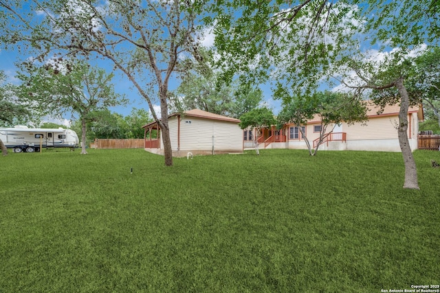 3343 Dove Park Ln, San Antonio, TX 78253 - view of yard