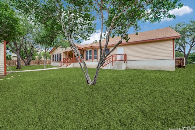 3343 Dove Park Ln, San Antonio, TX 78253 - view of rear view of house