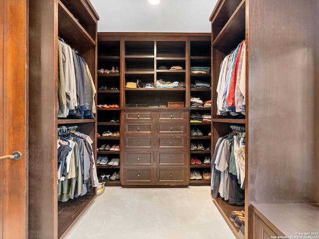 2835 Palomino Spgs, Bandera, TX 78003 - spacious closet featuring light colored carpet