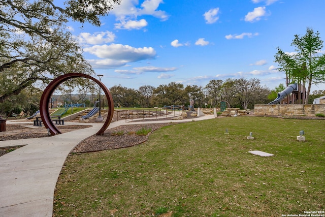 31646 Untrodden Way, Bulverde, TX 78163 - view of grassy yard
