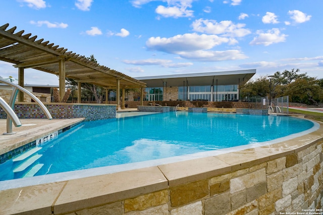 31646 Untrodden Way, Bulverde, TX 78163 - view of swimming pool