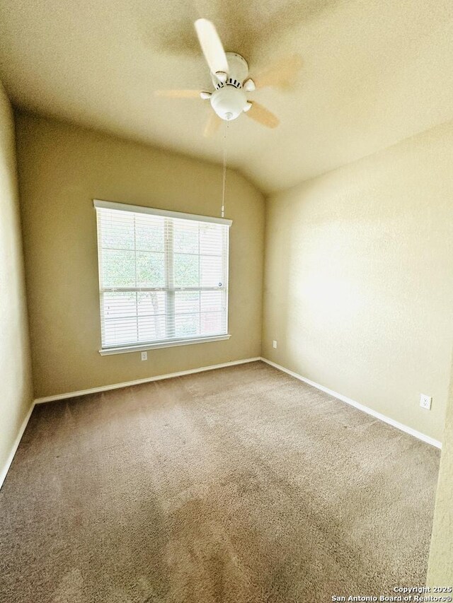 4602 Todds Farm, San Antonio, TX 78244 - empty room featuring carpet flooring, ceiling fan, and baseboards