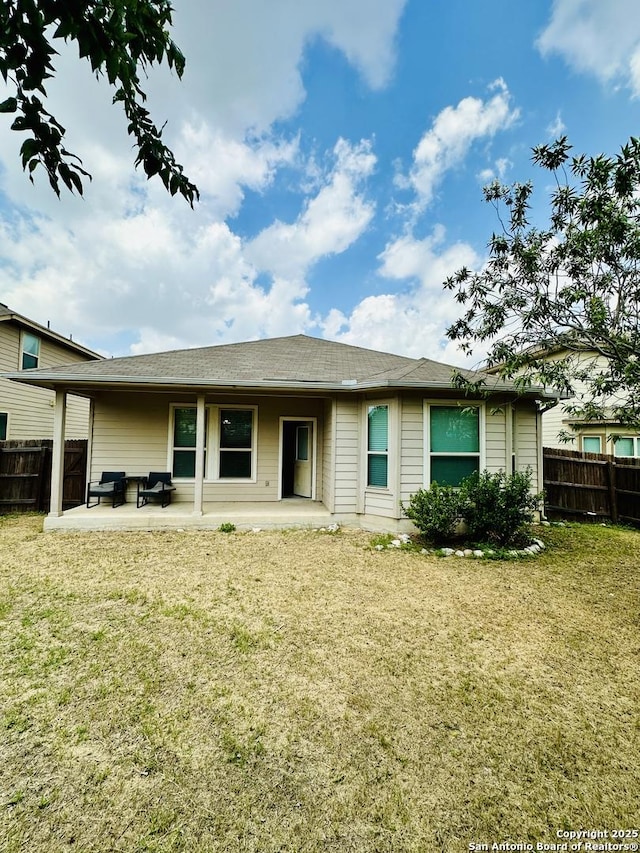 4602 Todds Farm, San Antonio, TX 78244 - rear view of property featuring a patio