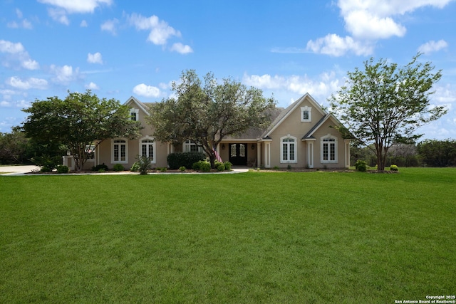 22355 Fossil, San Antonio, TX 78261 - view of front of property with a front lawn and stucco siding