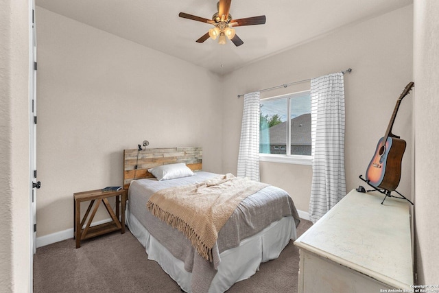 11926 Tower Crk, San Antonio, TX 78253 - carpeted bedroom featuring baseboards and a ceiling fan