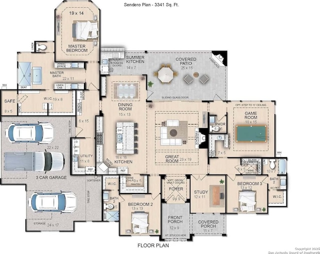 1217 Rio Central, Spring Branch, TX 78070 - floor plan / room layout