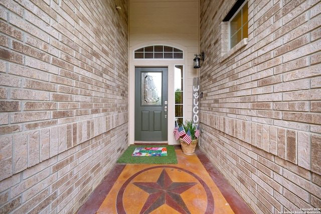 1711 Mountain, San Antonio, TX 78258 - property entrance featuring brick siding
