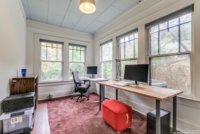 1007AND1013 Fulton, San Antonio, TX 78201 - home office featuring wood finished floors