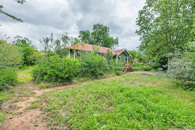 1007AND1013 Fulton, San Antonio, TX 78201 - view of yard featuring a wooden deck
