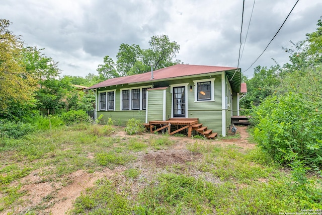 1007AND1013 Fulton, San Antonio, TX 78201 - view of rear view of house