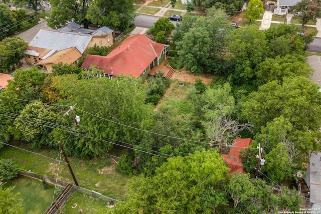 1007AND1013 Fulton, San Antonio, TX 78201 - aerial view of property and surrounding area