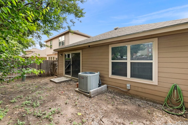 7238 Sunny Day, San Antonio, TX 78240 - back of property featuring central AC unit