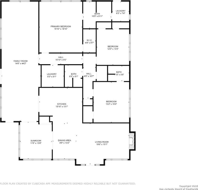1024 W Mistletoe, San Antonio, TX 78201 - property floor plan